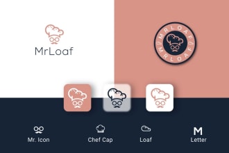 make a high quality bakery logo for you with new concept