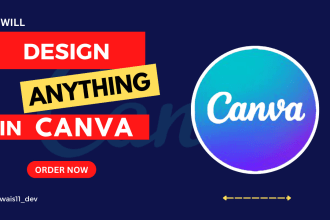 be your canva pro expert and create eye catching designs