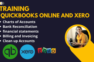 train you on how to use quickbooks online and xero