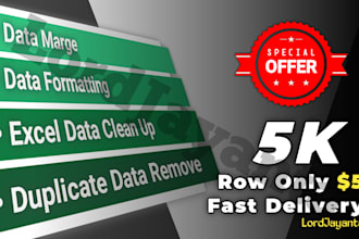 help you to your ms excel related task, cleaning, formatting, business question