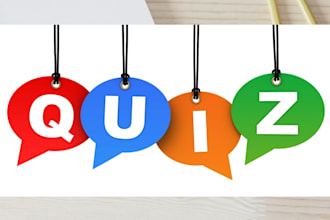 write custom trivia questions on any topic