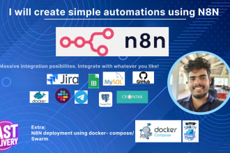 create workflow automations using n8n