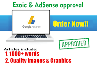 write quality articles for guaranteed adsense approval