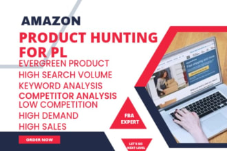 do amazon product hunting for pl and amazon  product research