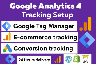 setup shopify ga4 ecommerce tracking, google analytics 4 ads conversion tracking