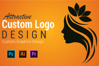 create a custom logo design and a visual identity for you