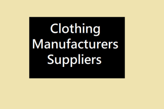 help you find clothing manufacturers suppliers in portugal, USA, turkey