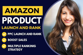 amazon product launch and rank on first page amazon PPC expert