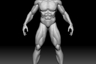 create a 3d character for games, nfts and projects