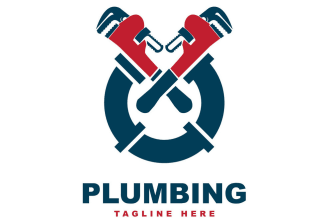 make an amazing plumbing logo design with free vector file