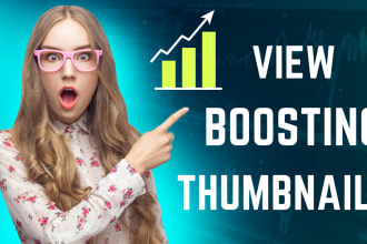 design a view attracting rumble thumbnail