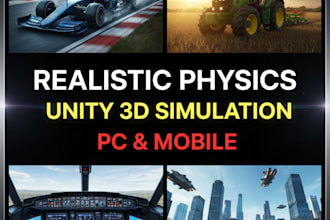 develop high quality simulation games in unity 3d