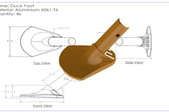 draw and create engineering product drawings