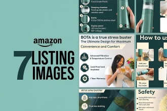 do product photo editing, product images editing and amazon listing pictures