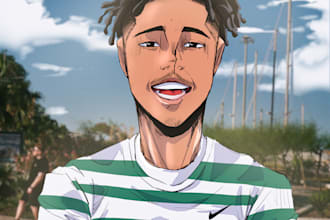 draw anime pfp, your character profile picture, avatar, icon