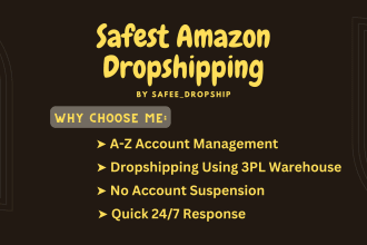 be your VA for amazon dropshipping walmart ebay dropshipping