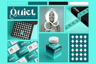 design brand identity for beauty, cosmetic and skincare business