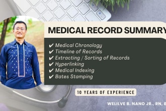 be your medical record summarizer for personal injury and workers comp