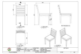 draw perfect furniture shop drawing with detail construction