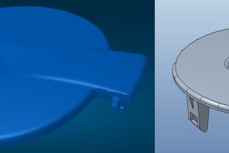 do scan or stl to model or reverse engineering from scan data and point clouds