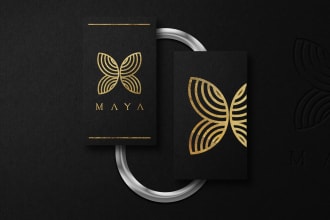 create a modern, minimalist and luxury logo
