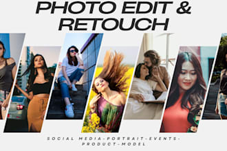 professionally retouch portraits, remove blemishes and smooth skin in photoshop