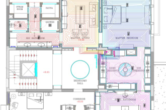 do underfloor heating load calculation using loopcad