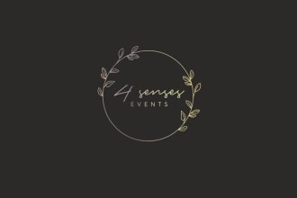 create a unique custom wedding initial logo or monogram