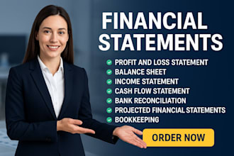 do bank reconciliation and financial statements