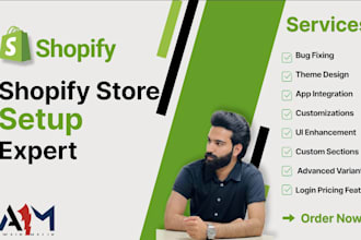 do your shopify theme customization and changes as an genius