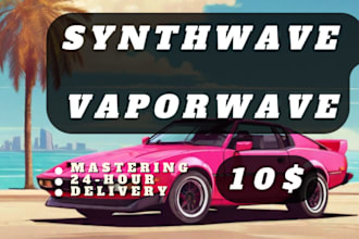 master your synthwave vaporwave retrowave track