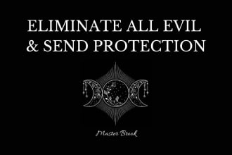 remove curse, hex, dark spells and send protection