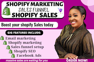 do shopify marketing sales funnel shopify promotion to boost shopify sales