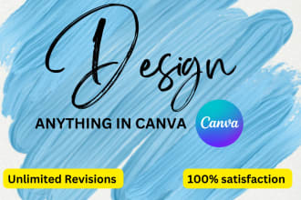 create desired editable templates on canva for any platform