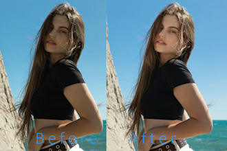 do bulk photo editing and retouching in lightroom