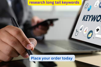 research long tail SEO keyword with semrush and ahrefs to rank