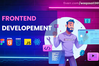 be the frontend website developer that you need