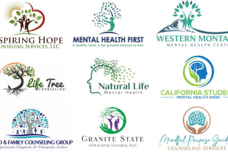 design health, fitness,counseling and medical logo