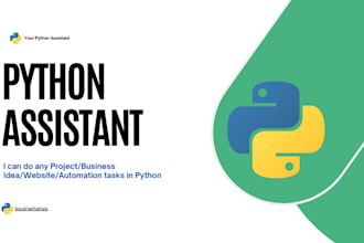 do anything related to python, create and optimise python projects