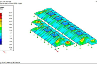 do structural design of steel structure and membrane