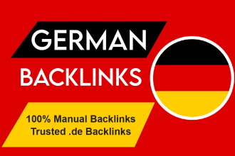 do german high da trust flow backlinks from germany de deutsche link building