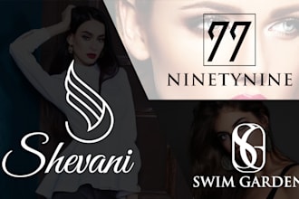 create luxury fashion clothing brand logo design