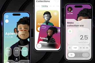 do UX UI design mobile app on a turnkey basis