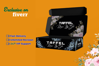 do mailer box design or product box and package label
