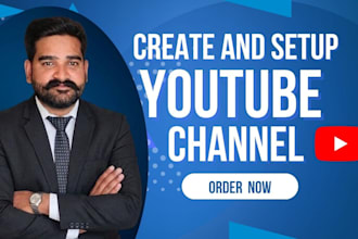 create and setup youtube channel professionally