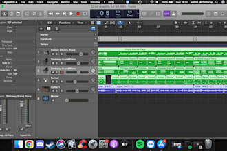 write and produce a backing track for your original song