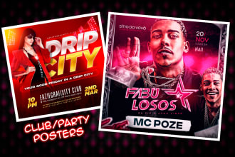 club flyer, motion flyer, hip hop, instagram, event flyer, party flyer