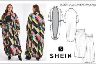create a shein designers submit package kit
