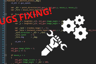 fix bugs in your game