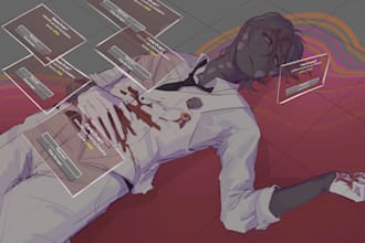 draw anime style art illustration
